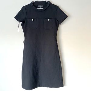 INC Businesswomen's Professional Black Dress - S - Pre-owned